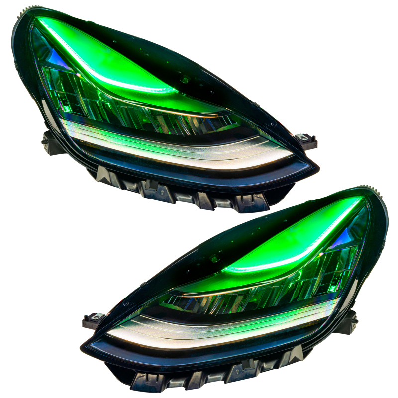 Tesla Model 3 Headlight DRL Upgrade Kit - ORACLE Lighting - ColorSHIFT - Multiple - `17-`21
